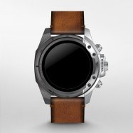 Uhrenarmband Smartwatch Diesel DZT2024 Leder Braun 22mm