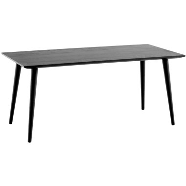 &Tradition In Between Lounge Tisch SK23 Black Lacquered Oak SK23