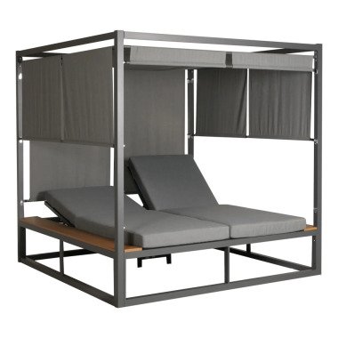 Aluminium Lounge-Gartenliege MCW-M63, XL