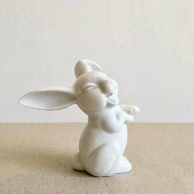 Happy Bunny Rosenthal Porzellan Figur