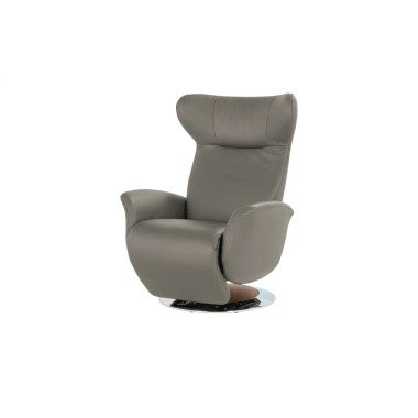 JOOP! Relaxsessel aus Leder Lounge 8140 grau Maße (cm): B: 85 H: