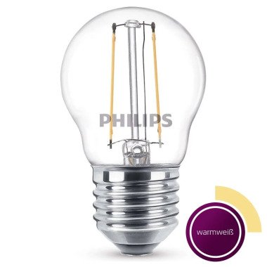 Philips LED Lampe ersetzt 25W, E27 Tropfenform