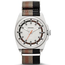 Textilband für Uhren mit Textil & Uhrenarmband Diesel DZ1633 Textil Mehrfarbig