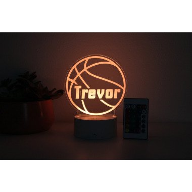 Basketball, Nachtlicht, Personalisierte Nachtlichter