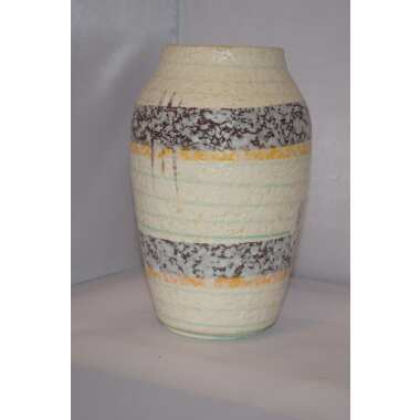 Bay 558-17 Design Keramik 60S 70S Wgp Vase Fatlava Vintage Artpottery Mcm
