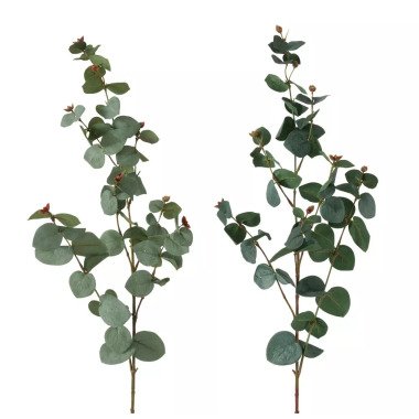 Boltze Dekozweig Eukalyptus grün 87cm sortiert