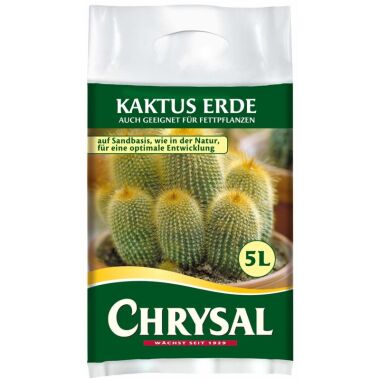 Kaktus Erde 5 Liter Chrysal