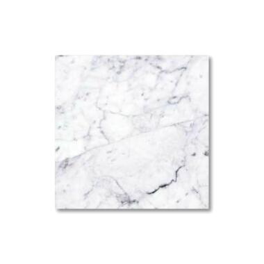 Marmor Sockel für Grabschmuck Befestigung Carrara Marmor / mittel (10x20x20cm)