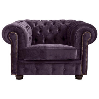 Max Winzer CHESTERFIELD-SESSEL Lila