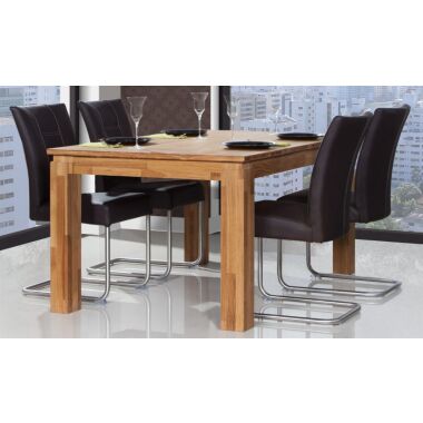 Esstisch Tisch ausziehbar MAISON Eiche massiv 160/250x90 cm