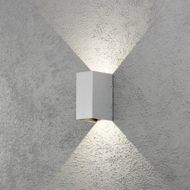 Flexible LED Wandleuchte Cremona aus Aluminium