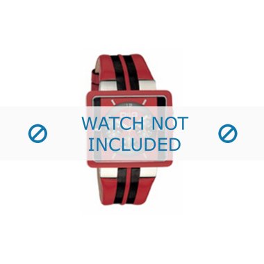 Lederband für Uhren in Rot & Uhrenarmband Dolce & Gabbana DW0064 Leder