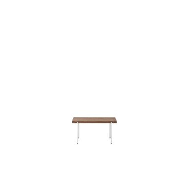 Sitzbank Nussbaum 01 S 90 × 40 × 45 weiß