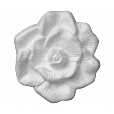 4x DECOSA 3D Wandtattoo Rose aus Polystyrol