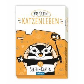 Trötsch Kartenset Selfiekarten Was für ein Katzenleben