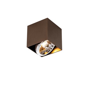 Design-Spot dunkelbronze quadratisch – Box