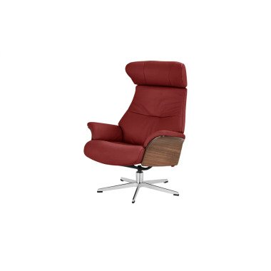 Relaxsessel rot Maße (cm): B: 80 H: 106 T: 78 Polstermöbel Sessel Fernse