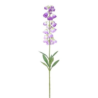 Campanula violett Kunstblume Seide Fake 94 cm