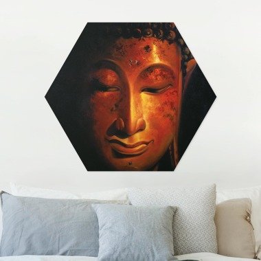 Hexagon-Forexbild Madras Buddha