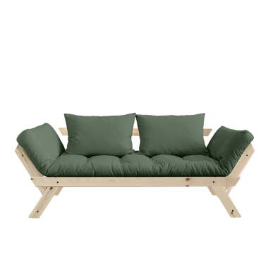 KARUP Design Bebop Sofa, Kiefer natur / olivgrün