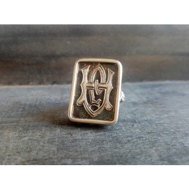 Ring Art Deco Siegelring