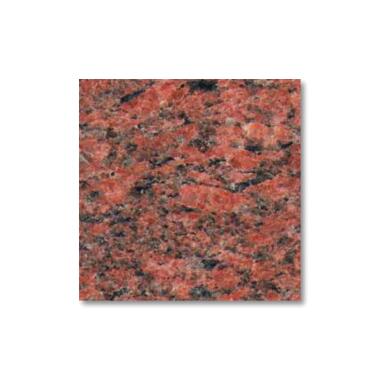 Roter Granit Sockel für Grablicht Montage Vanga / klein (6x10x10cm) / seidenma