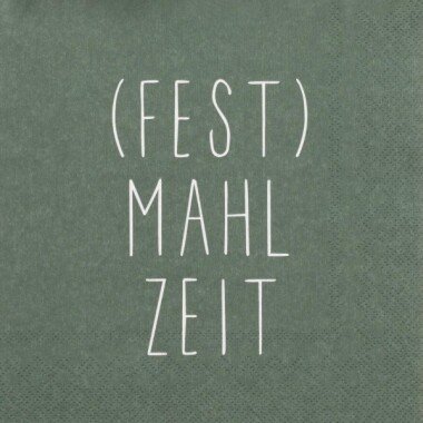 Serviette Fest Mahlzeit 33x33 cm