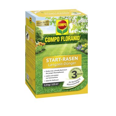 COMPO Start-Rasen Langzeit-Dünger 1,5 kg für 50 m²