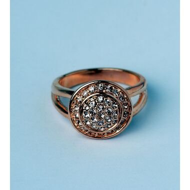 Modeschmuck Ring von Fiell aus Metall  Strass