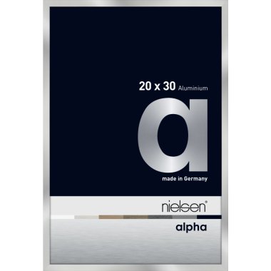 Nielsen Alpha Aluminium-Bilderrahmen silberfarben