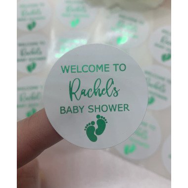 Personalisierte Willkommen Bei Baby Shower