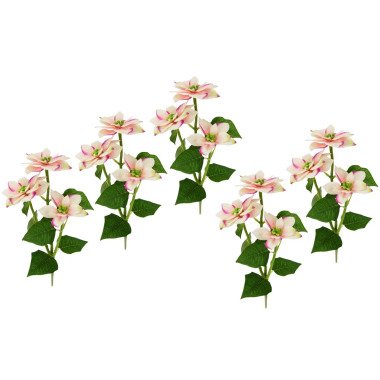 Künstlicher Poinsettia-Zweig