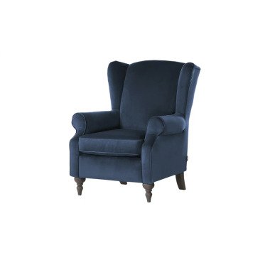 Ohrensessel  Cozy   blau   Maße (cm): B: 83 H: 102 T: 87 Polstermöbel Sessel >