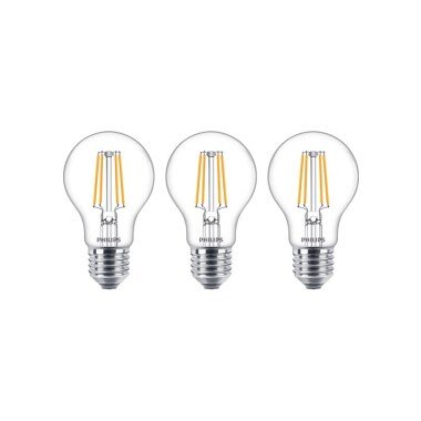 Philips LED-Lampe Classic Standard 7W/827