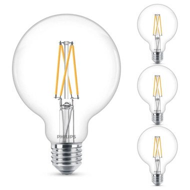 Philips LED WarmGlow Lampe ersetzt 60W, E27