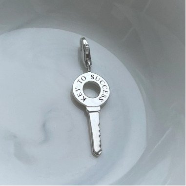 Schlüssel Accessoires aus Silber & Schlüssel Charm 925 Silber Key To