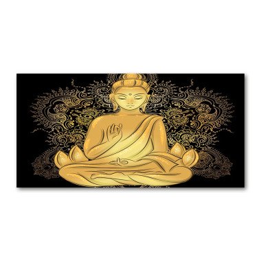 Sitzender Buddha Kunstdrucke auf Leinwand