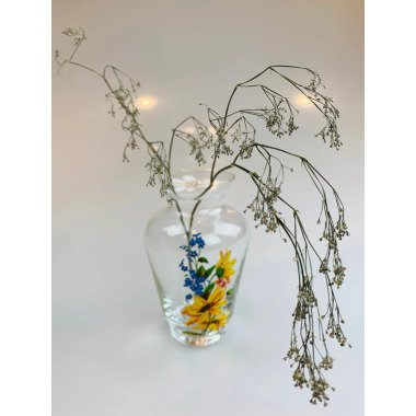 Vintage Glasvase Zarte Mini Vase Miniatur