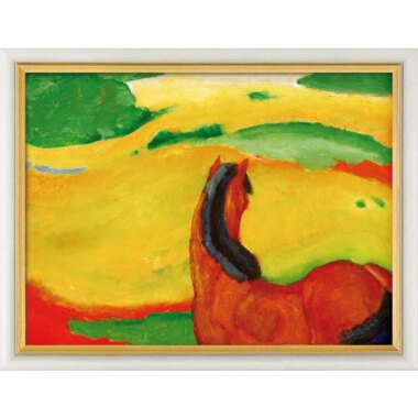 Franz Marc: Bild 'Pferd in der Landschaft'