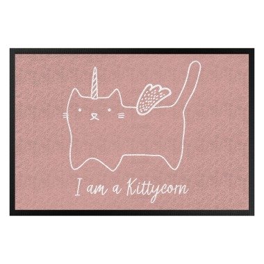 Fußmatte Spruch Kittycorn