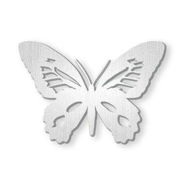Kleiner Wand Schmetterling aus Edelstahl