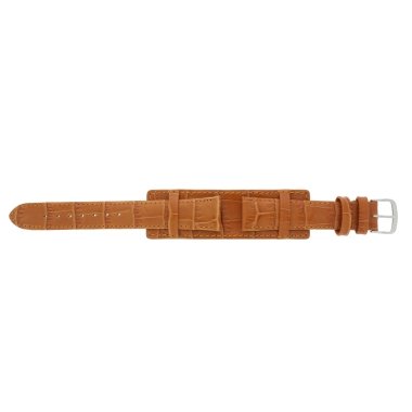 Lederband für Uhren in Orange & Uhrenarmband Universal 61325.75.18 Leder