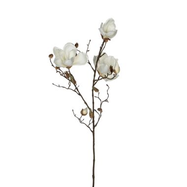 Mica künstliche Magnolia weiß, 88 cm