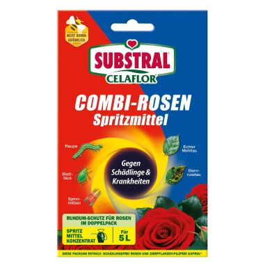 Pflanzen Fungizid & Substral Celaflor Combi-Rosen Spritzmittel 1 x 7,5
