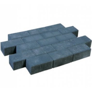 Pflastersteine beton schwarz 22x11x6cm (m2)