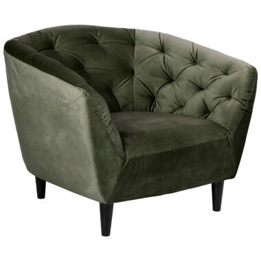 Ambia Home CHESTERFIELD-SESSEL Dunkelgrün