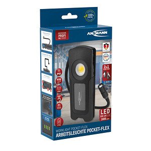 ANSMANN WL1500R Pocket Flex LED Handleuchte