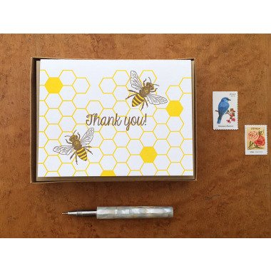 Danke Honig Bienen, Dankeschön-Karten, Boxset