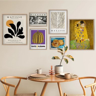 Gallery Wall Printed, Berühmte Gemälde, Matisse