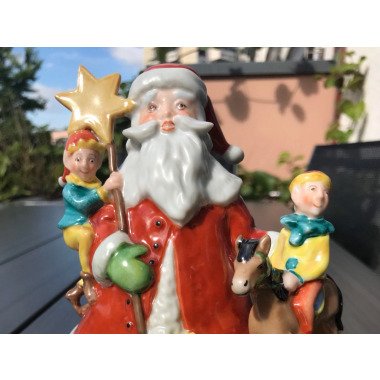 Spieluhr Nikolaus/Weihnachtsmann Porzellan Von Hutschenreuther